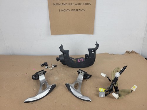 07-15 Infiniti G25 G35 G37S Q40 Q60 Steering Wheel Paddle Shifter Set READ