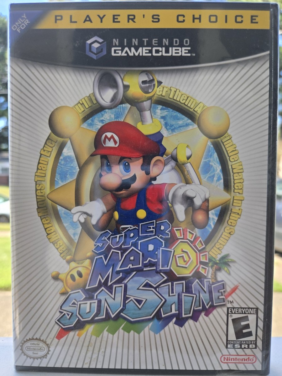 Super Mario Sunshine (Nintendo GameCube, 2002) Japanese Version