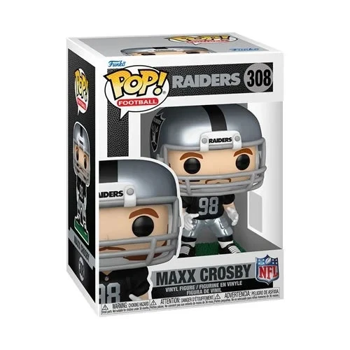 Maxx Crosby Funko Pop! NFL Series 14 Vinyl Figure #308 Las Vegas Raiders