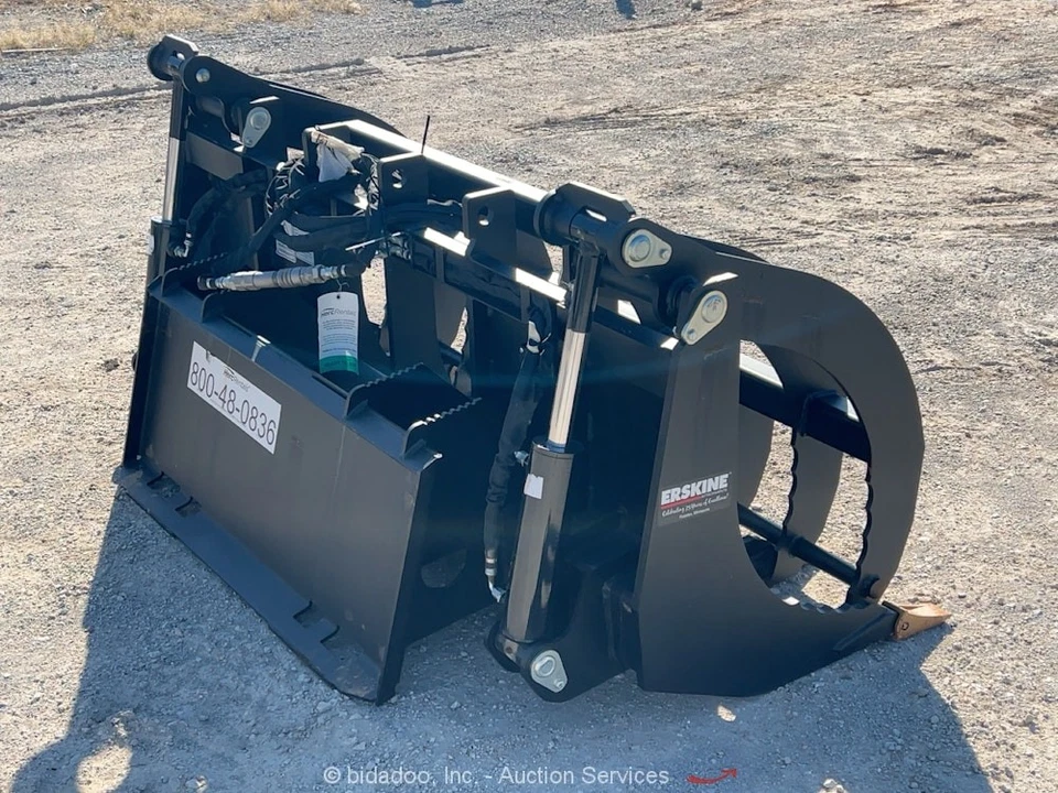 Pinza de cepillo minicargadora industrial Erskine 900592 2023 72" bidadoo - nueva Foto 4 de 4