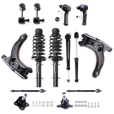 Front Struts Rear Shocks Control Arms Ball Joints For 1999-2001 VW Beetle