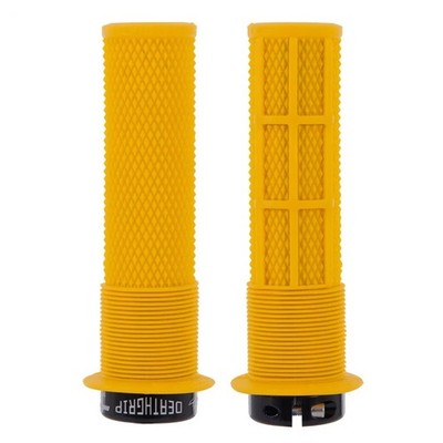DMR Bikes Brendog Deathgrip Lenkergriffe Thick Gul Yellow Flansch Soft