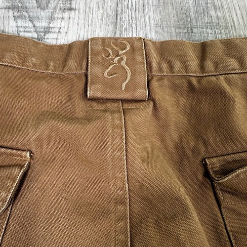 Browning Brush Pants Mens Size 40 Brown Guard Hunting Outdoors Pheasants Forever - Picture 10 of 14