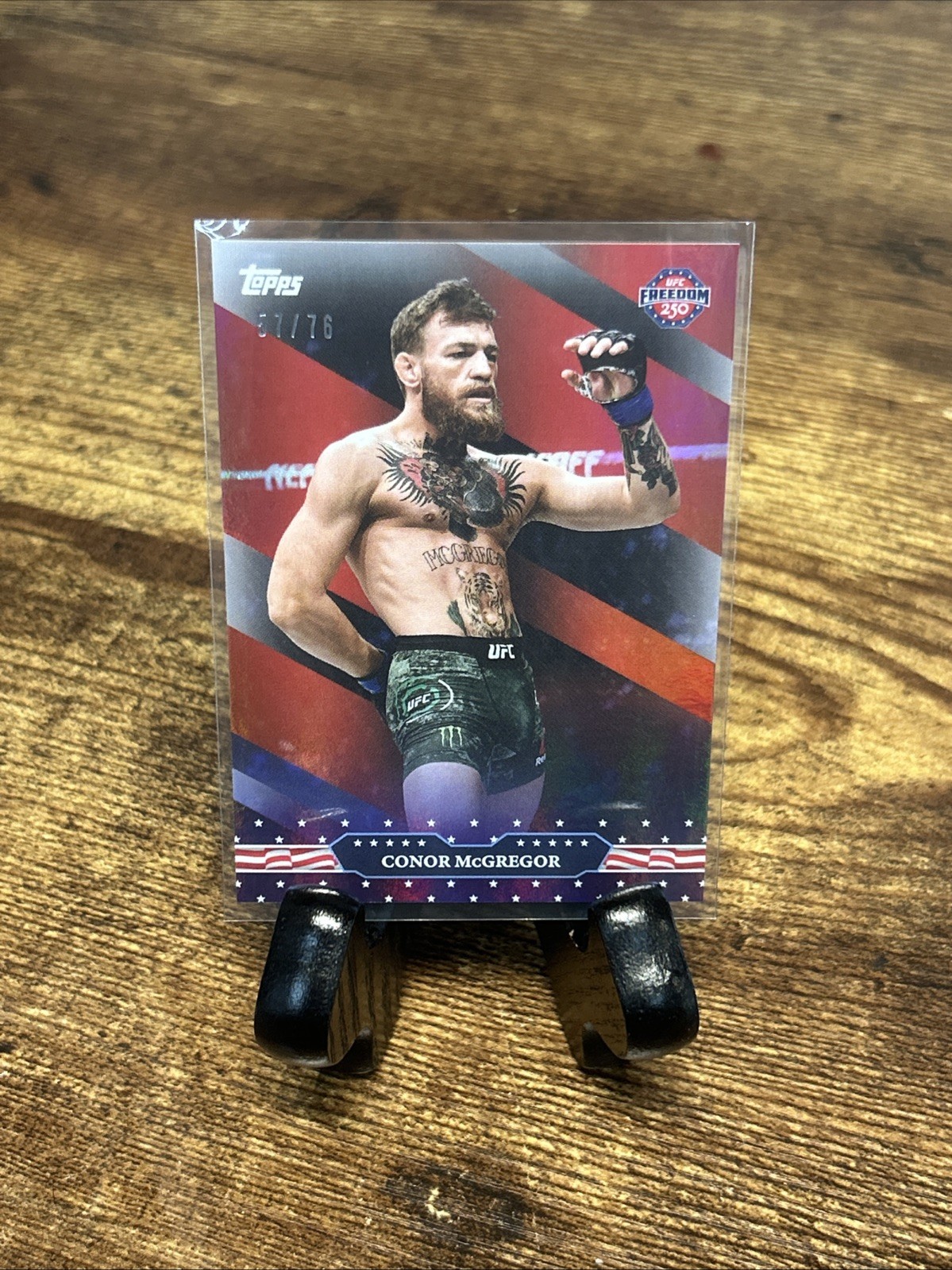 2026 Topps UFC Freedom 250 Conor Mcgregor /76
