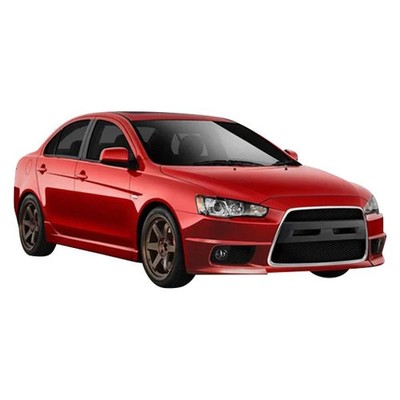 For Mitsubishi Lancer 08-17 Evo X V2 Style Fiberglass Body Kit Unpainted