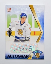 2016 Sereal Team Finland Autograph #FIN-AUT-007 Lasse Kukkonen 15/50