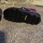 Sorel Size 6 Girls Magenta Yellow Purple Black Winter Snow Boot Tall EUC — photo 5