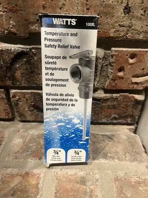 WATTS 100XL Temperature Pressure Relief Valve  3/4'' -3/4'' New IN PKG FREE SHIP!!