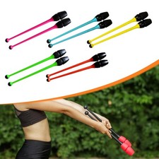 2x Gymnastics Sticks Clubs Connectable Rhytmic Tool Artistic Sticks for Children