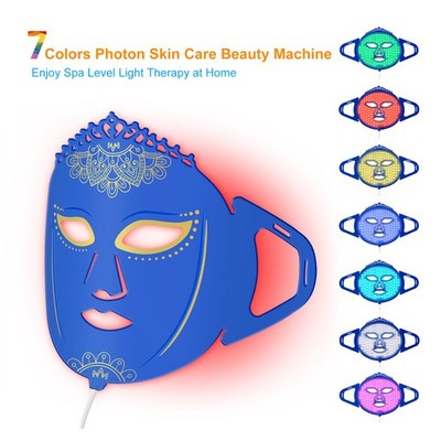 LED Face Mask for Skin Therapy Professional Grade Beauty Device Improve Texture