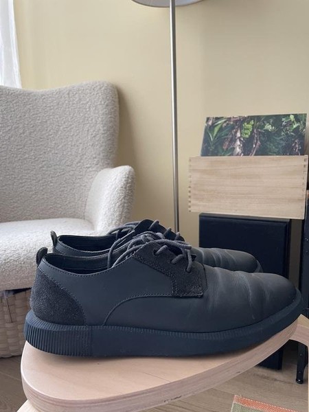 Men Camper Boots Navy Leather 44 #M75E