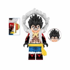 One Piece Monkey D Luffy Gear 4 Mini Custom Figure