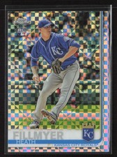 Heath Fillmyer 2019 Topps Chrome #97 X-Fractor Kansas City Royals