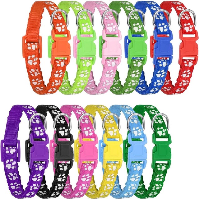 PUPTECK Nylon Puppy Adjustable Collar (XS)