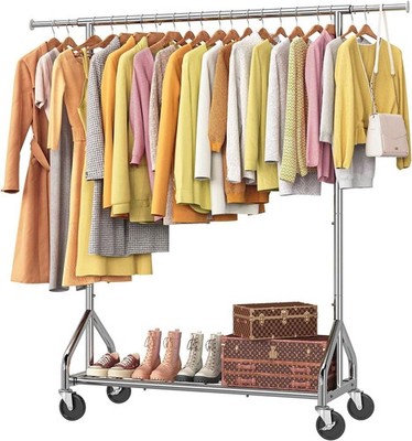 Simple Trending Heavy Duty Clothes Rack Load 450 LBS, Clothing Rack for Hangi...
