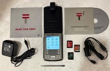Palm Tungsten E Handheld PDA Organizer  Case, 3 Expansion Cards, USB,  Charger