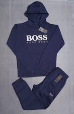 Image of Hugo' Boss Men's Tracksuit Size XL Colour Navy Blue New With Tag
