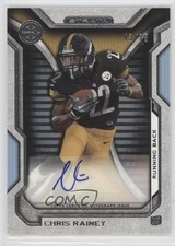 2012 Topps Strata Rookie Auto Blue 43/75 Chris Rainey #RA-CR Auto 0m0