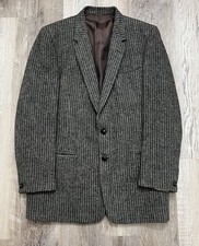 Vintage Harris Tweed Alexandre London Sport Coat Blazer 100 Wool Mens 2 Button