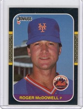 1987 Donruss #241 Roger McDowell - FREE CARDS with purchase!