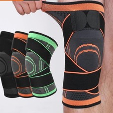 Knee Sleeve Compression Brace Support for Sport Joint Pain Arthritis Relief