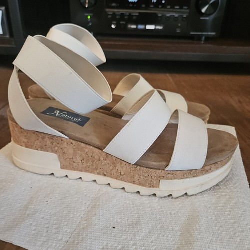 Natural Selections White Sandals