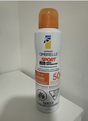 GARNIER OMBRELLE Sport SPF 50+ Sunscreen Spray 122 g Exp. 12/2027