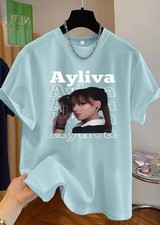 Mädchen T Shirt S Neu Hellblau Ayliva Neu