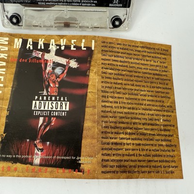 Makaveli The Don Killuminati Cassette OG 1996 Death Row Tupac 2pac