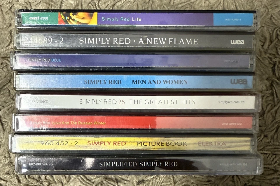 Simply Red - 8 CD Albums Collection in very good condition Fast Free postage - Image 2 of 3