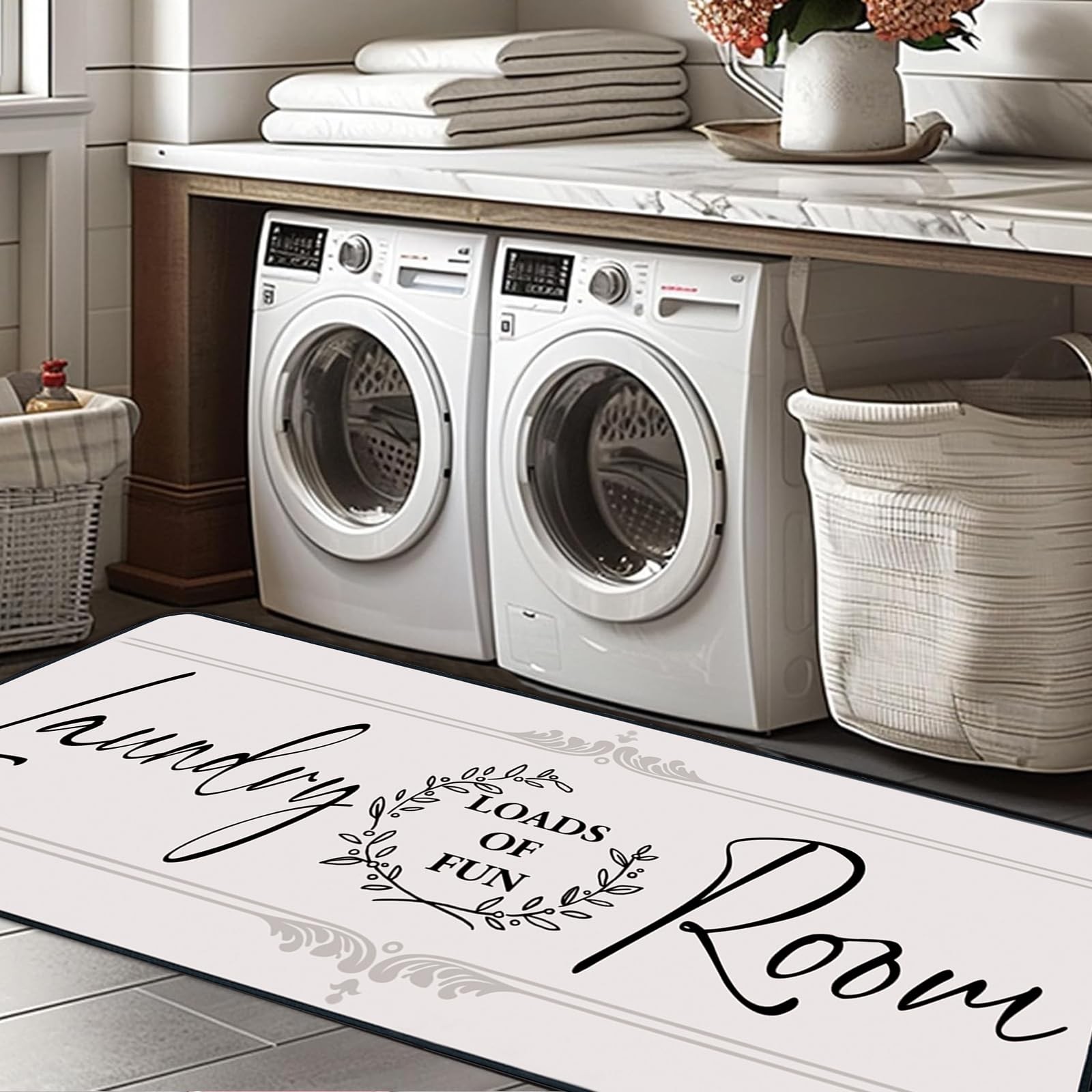 Laundry Room Rug Runner 20
