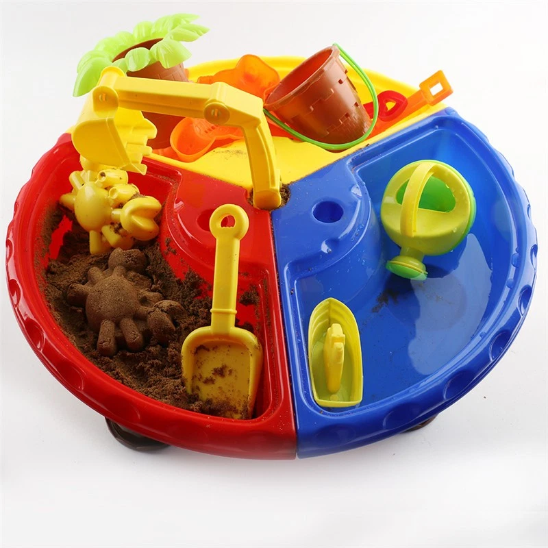 22-teiliges Strandspielzeug-Set Für Sicher Baumform Strandtisch 9Y5T