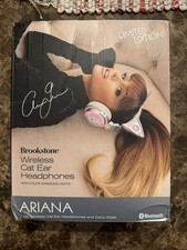 RARE Ltd Edition Ariana Grande Cat Ear Headphones BNIB Brookstone