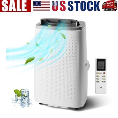 14000 BTU Portable Air Conditioner 3 in-1 Cooling Dehumidifier