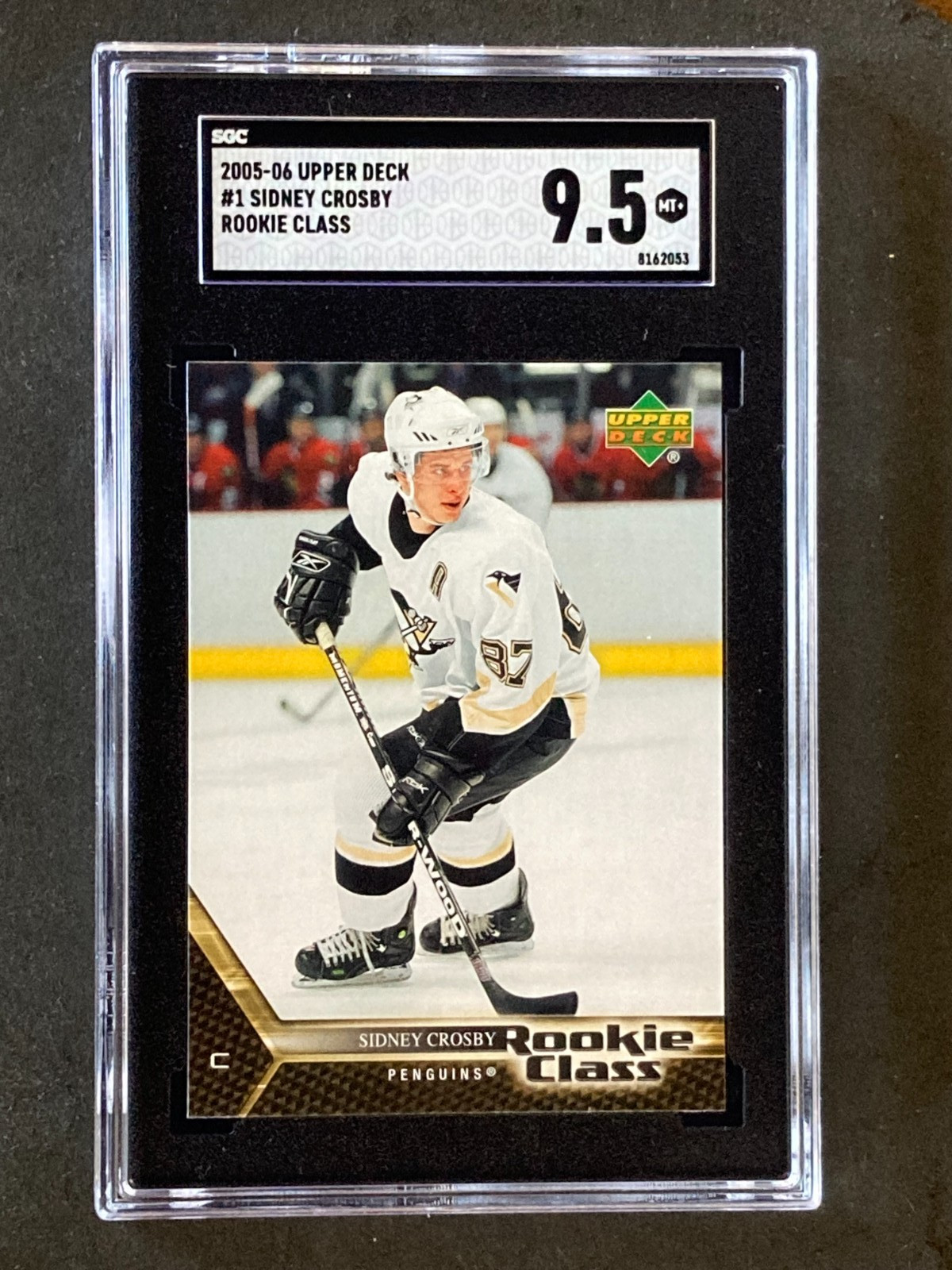 2005 Upper Deck Rookie Class Sidney Crosby RC SGC 9.5