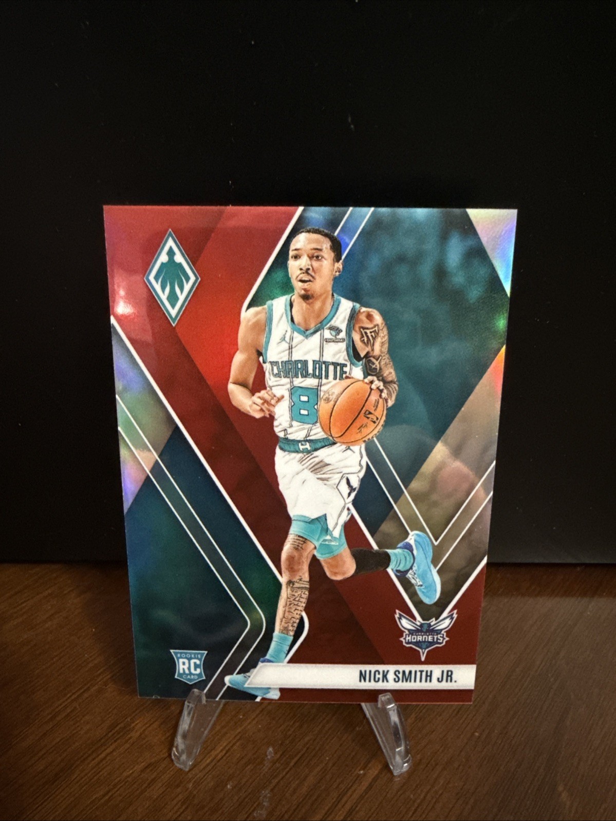 2023-24 Panini Phoenix - Rookies Nick Smith Jr. #255 Red /199 (RC)