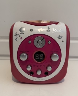 Lexibook Pink Barbie CD Karaoke Machine Tested And Working