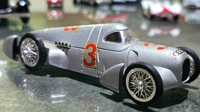 Auto Union Rekordwagen from 1935, 1/43 Brumm. Italy. Without box