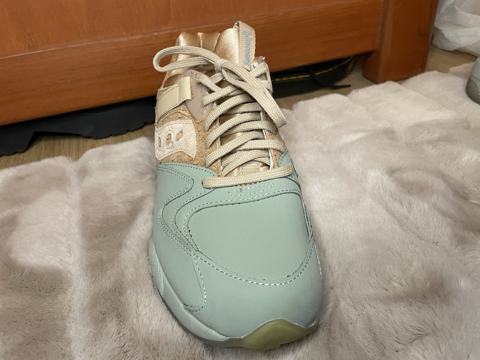 Saucony Men Grid 9000 HT Brown Tan Green Size 9 S70387-2 EUC 🔥 thumbnail 5