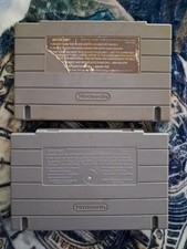 🌟 Super Mario World & Wheel of Fortune 2 Game SNES Lot Authentic Retro Nintendo