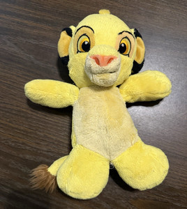 Disney The Lion King Simba Plush Stuffed Animal Small 6-14 in Vintage 2000