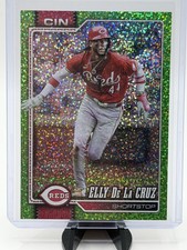 2026 Topps Series 1 Celebration Elly De La Cruz Lime Green Confetti 50PR