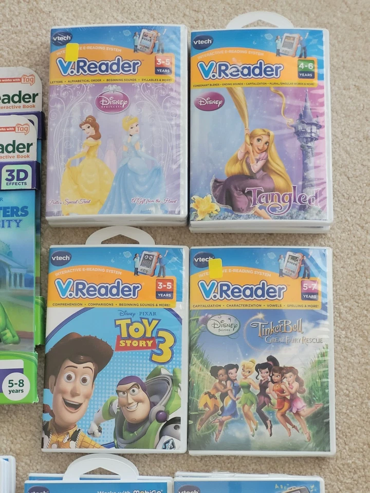 Lot of 25 VTech , mobigo, Learning System cartridgesNOS all still factory sealed - Image 2 of 4