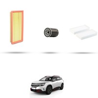 Hoffcar Wartungsset - 3 Filter Kompatibel Mit Citroen C5 Aircross 1.2 Puretec