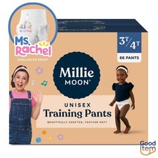 Millie Moon Ms Rachel Disposable Training Pants Size 3T-4T - 66 Count