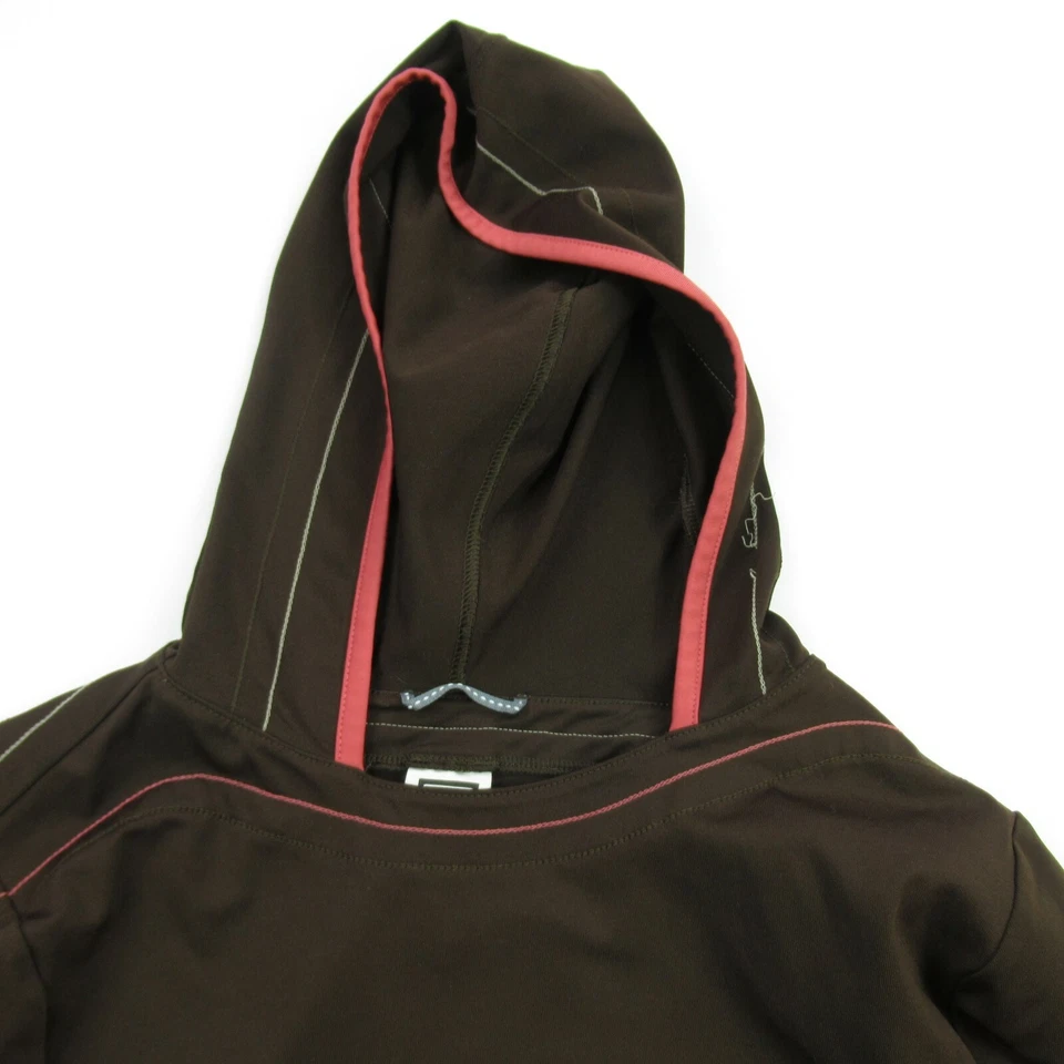 Pulôver com capuz North Face feminino manga longa média roupa ativa ao ar livre - Imagem 2 de 4