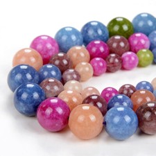 Mix Color Quartz Gemstone Grade AAA Round 6MM 8MM 10MM Loose Beads D43