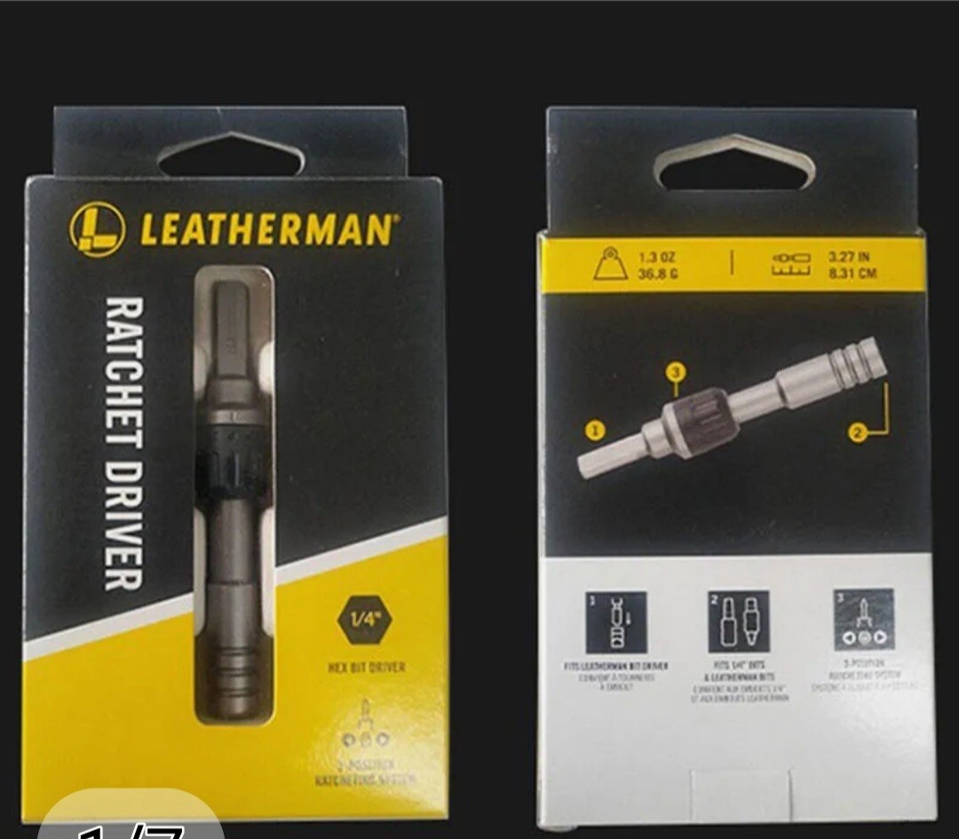 Leatherman 931030 Multi Tool Ratchet Driver 37447012044 eBay