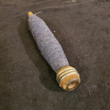 Vintage Wooden Yarn Thread Wool Spool Spindle Bobbin Wood Loom (Drawer 20)