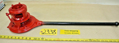 Ratcheting Pipe Threader Die Head Ridgid #65-R 1'' - 2''  Adjustable Plumbing Tool